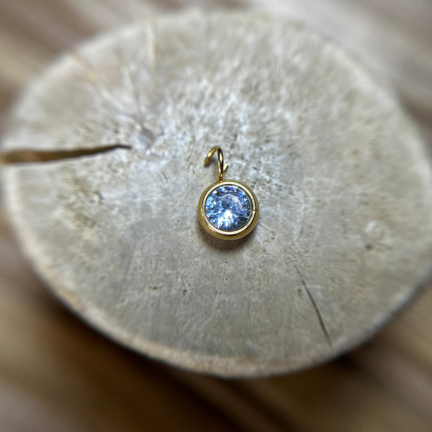 Birthstone 6mm - Red Garnet | Golden | January (35)