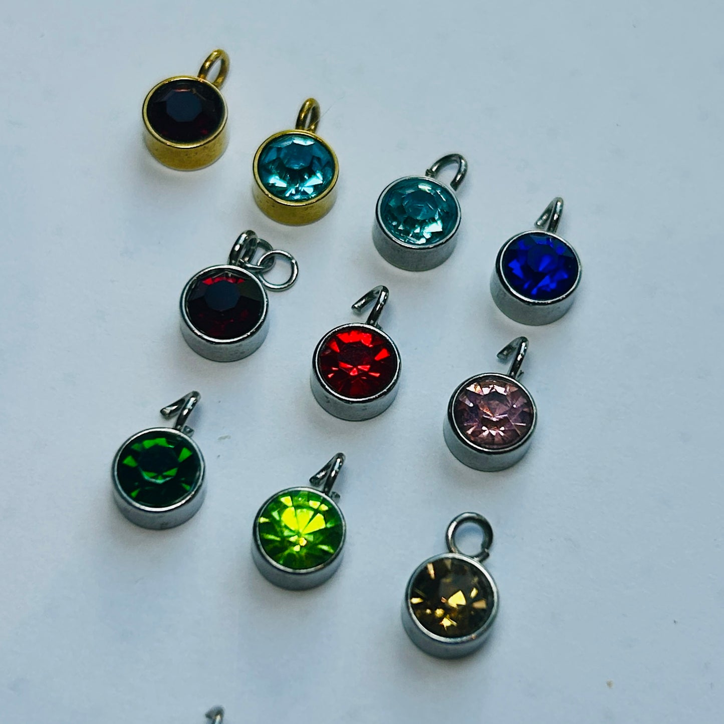 Birthstone 6mm (Silver)