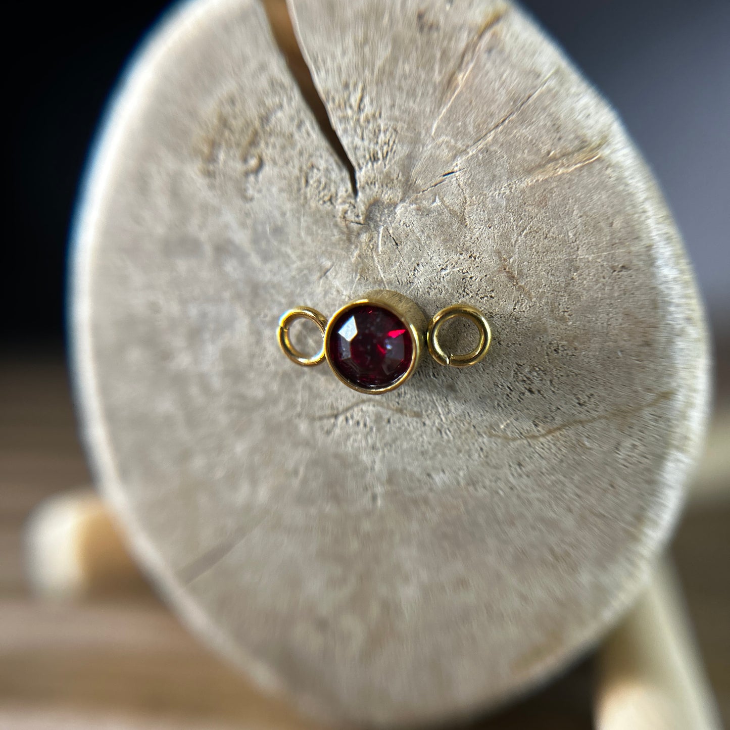 12 ◦ Rs150 ◦ Birthstone Connector 6mm