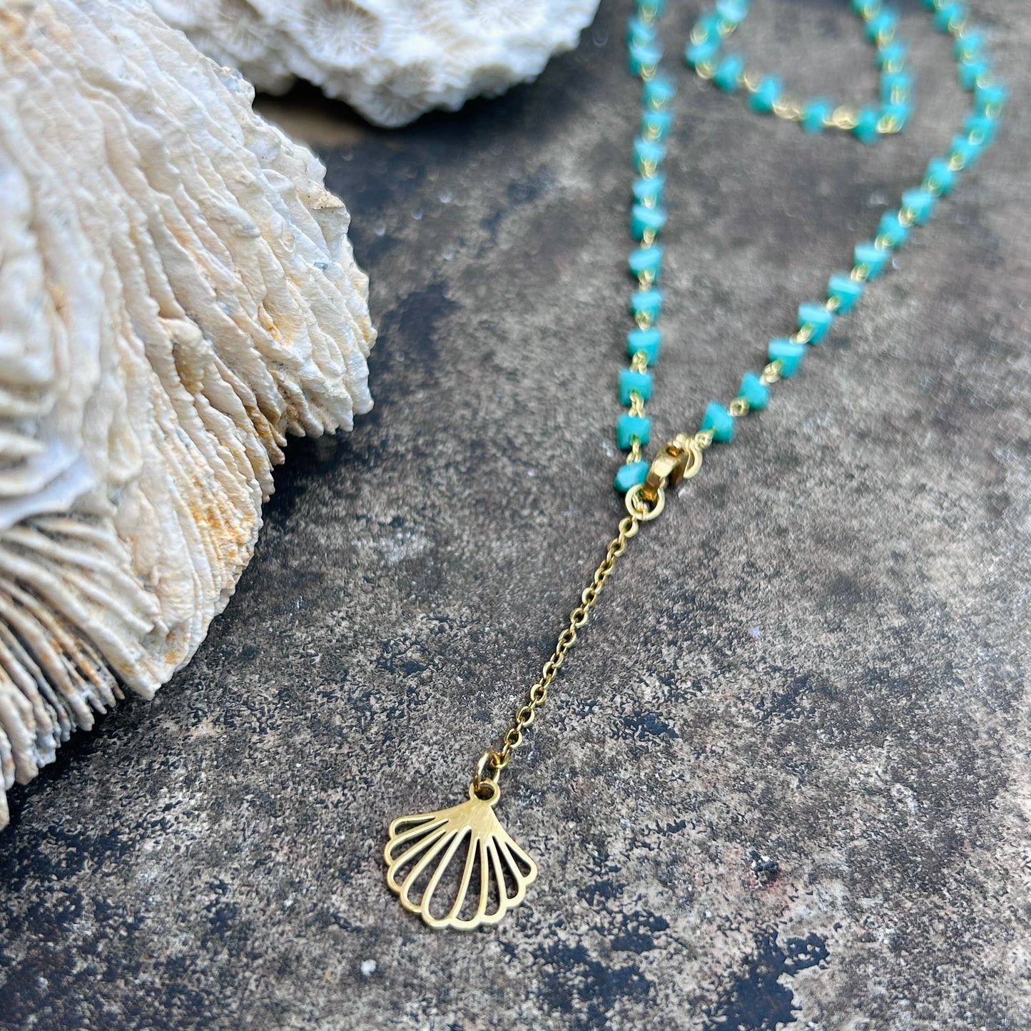 Cockle Shell Pendant