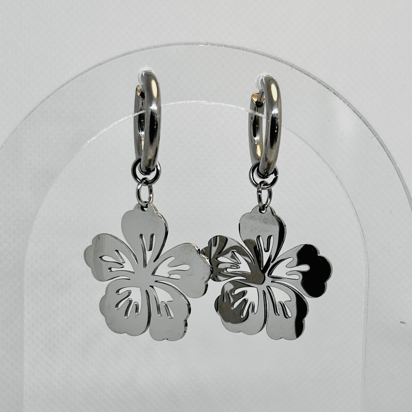 EARRINGS Hibiscus