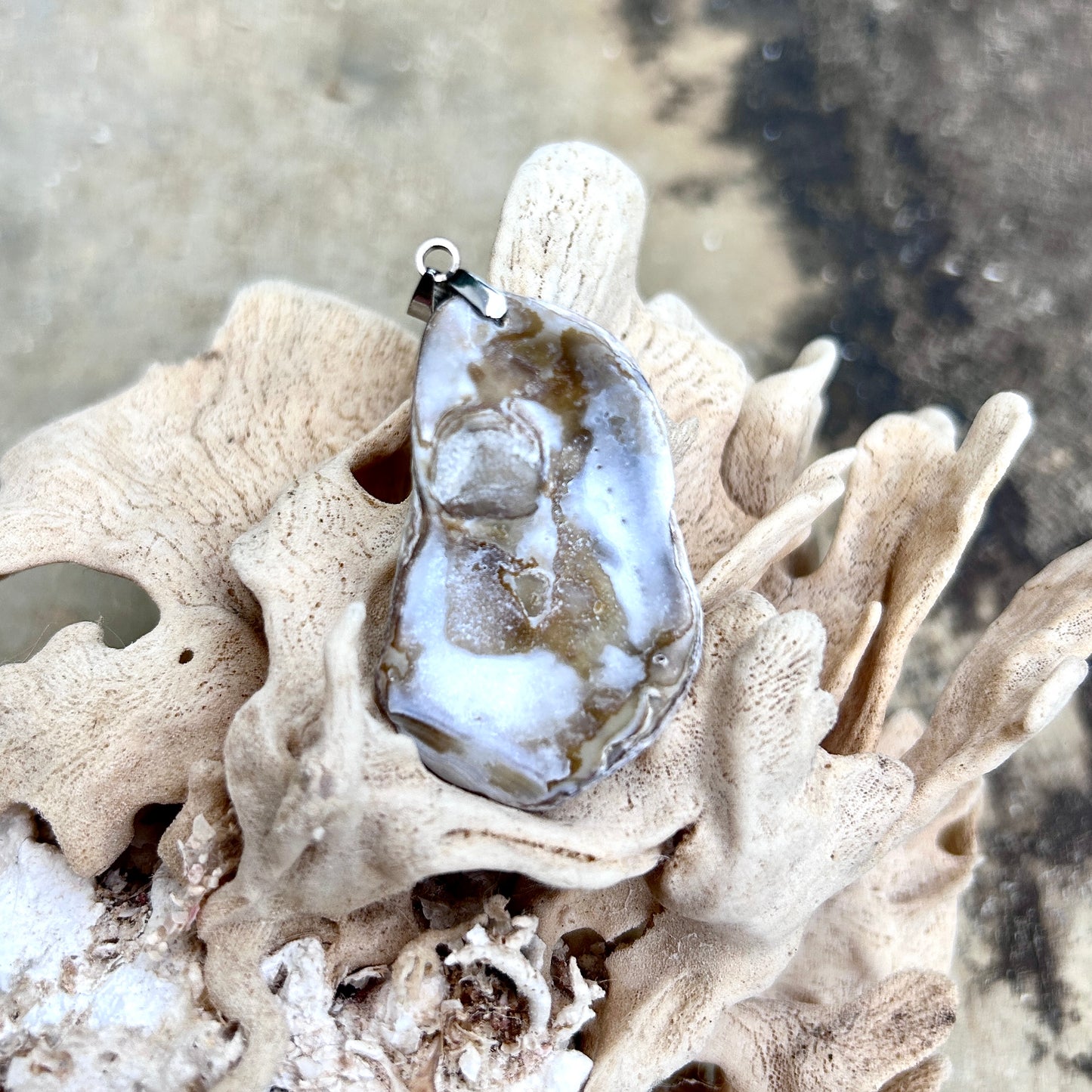 Silver Shell Pendants