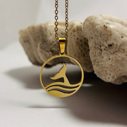 Whale Tail Pendant