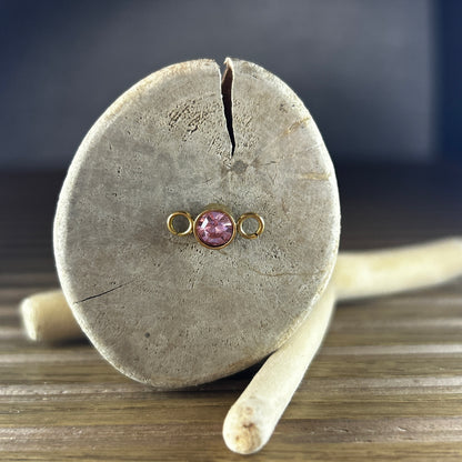 12 ◦ Rs150 ◦ Birthstone Connector 6mm