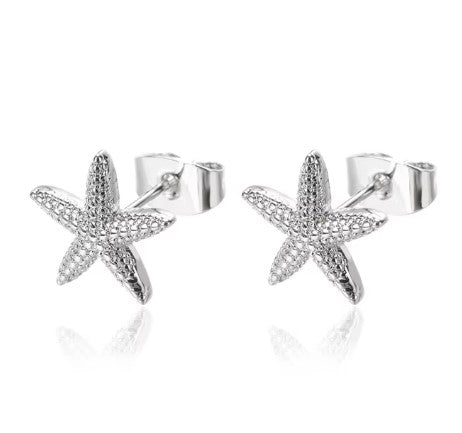 EARRINGS Star Studs