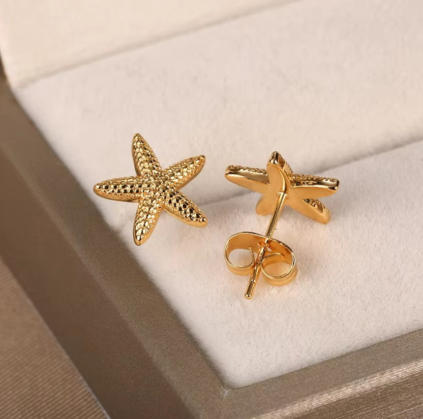 EARRINGS Star Studs