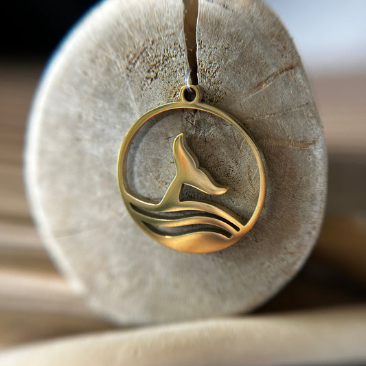 Whale Tail Pendant