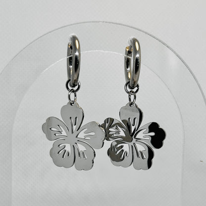 EARRINGS Hibiscus