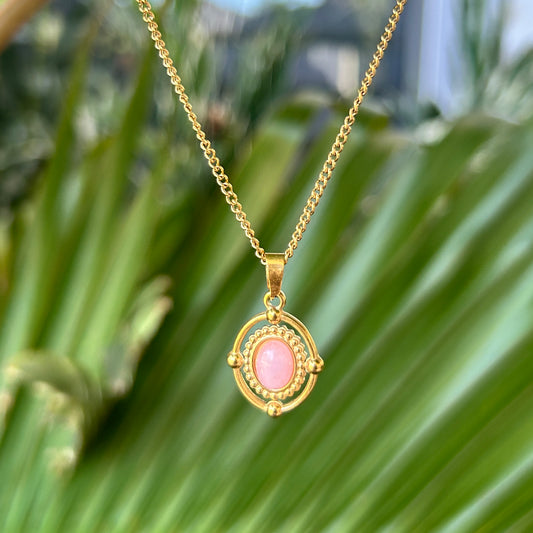 Auric Orbit - Pink Agate (5)