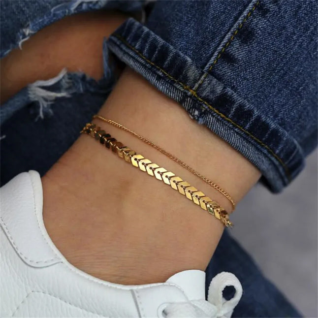 Anklets | Gold